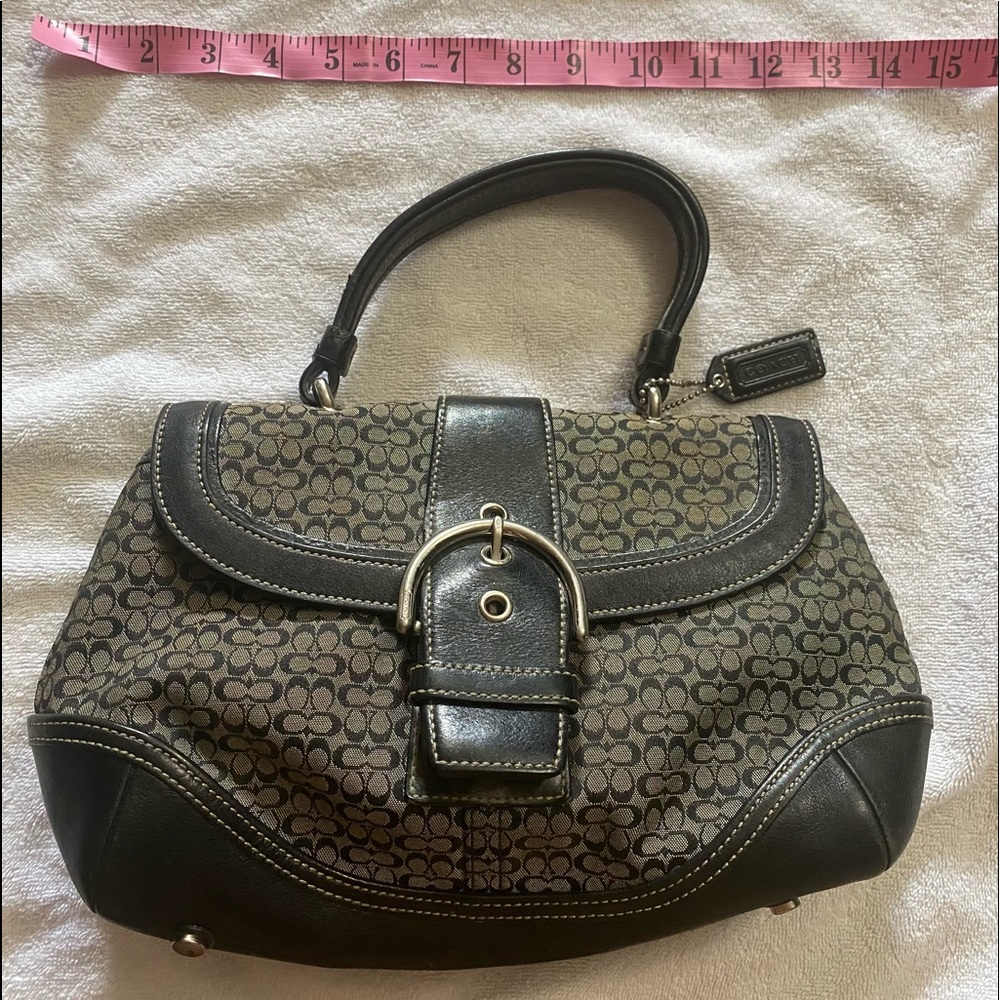 Coach brown mini purse